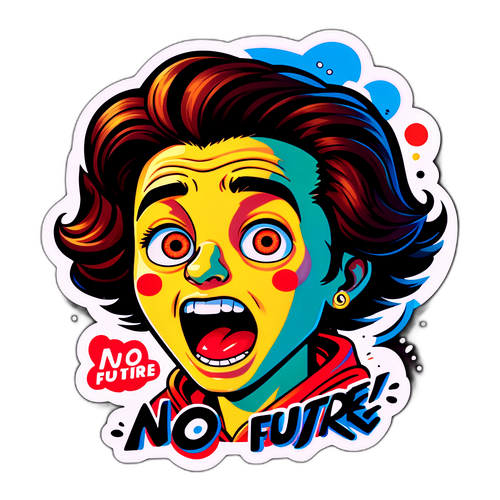 无未来的搞笑贴纸