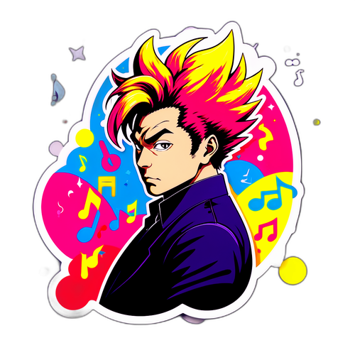 ポップアートスタイルのイラスト