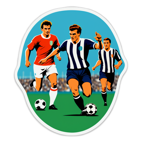 Klassisk fodboldscene fra Serie A