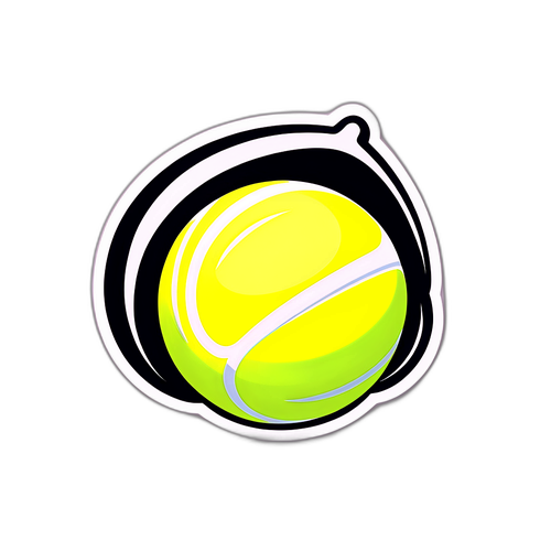 Sinner Tennis Sticker