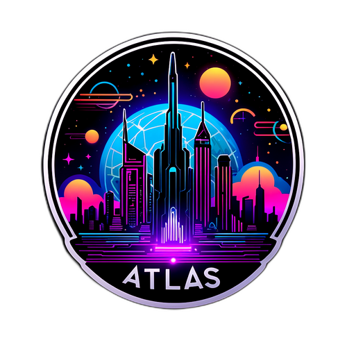 Design innovativo per Atlas 3i: circuiti luminosi e skyline futuristico