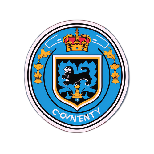 Coventry City'nin Tarihsel Anlarını Yansıtan Nostaljik Sticker