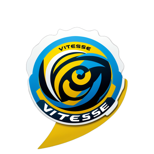 Vitesse - Altijd Vooruit Sticker