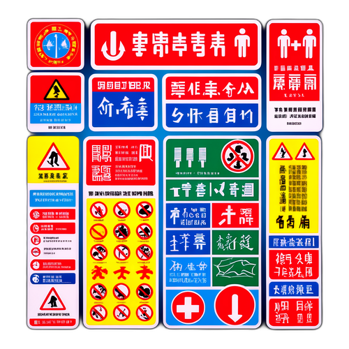 广东省灾害预防标志设计