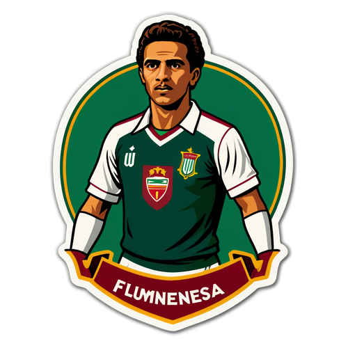Stiker Vintage Fluminense vs Union Espanola