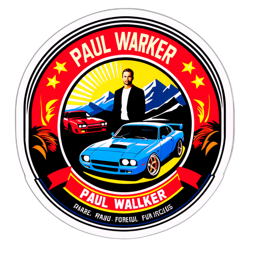 Paul Walker emlékplakett