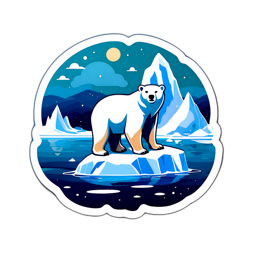 Peisaj Seren din Groenlanda