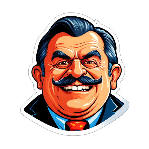 Karikatura Václava Upíra Krejčího
