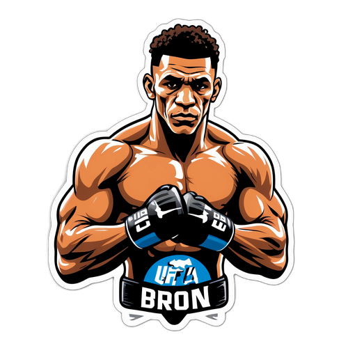 Adesivo di Charles Oliveira 'do Bronx'