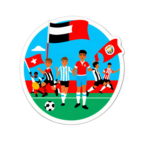 Partido de fútbol entre River y San Martín de Tucumán