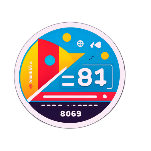 Стикер с логотипом Flashscore