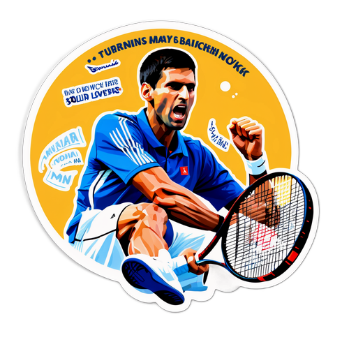 Motivationskleber af Novak Djokovic