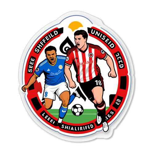 Sheffield United vs Leeds United Fan Sticker