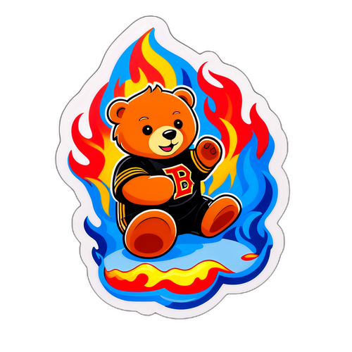 Flame vs. Bear: Ice Showdown