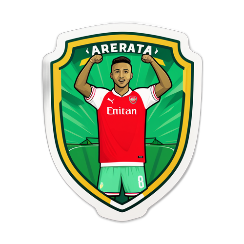 阿森納與凱拉特比賽主題貼紙