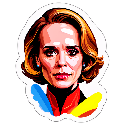 Drama og Intensitet: Sarah Paulson Sticker
