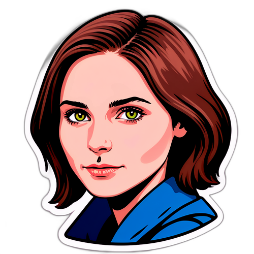 Nostalgischer Aufkleber von Amanda Knox