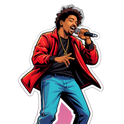 Sticker de Trueno en Concierto