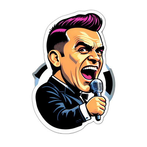 Design de Robbie Williams en concert