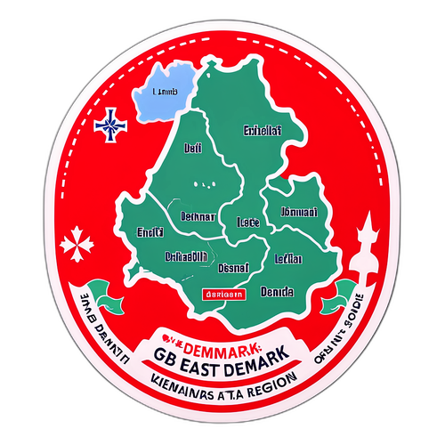 East Denmark Region Kandidatliste Sticker