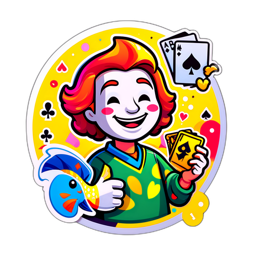 Наклейка с символами Winline