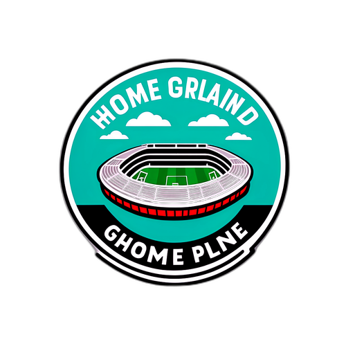 Home Ground River Plate Stadium Sticker