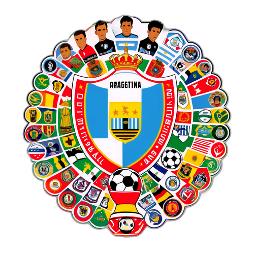 Póster de fútbol de la primera división argentina
