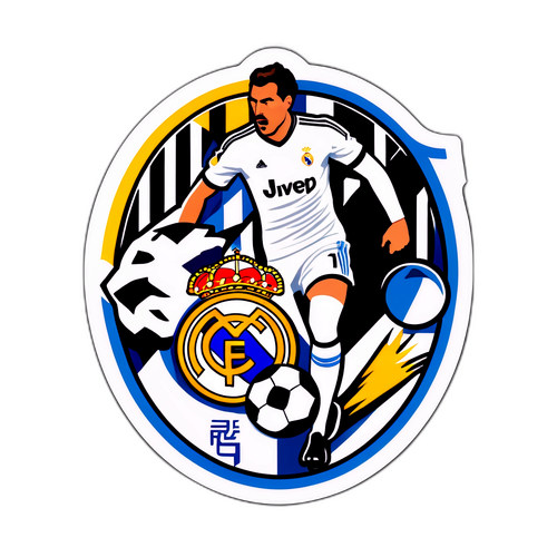 Real Madrid mot Juventus: Fotball Action