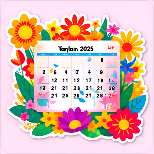 Kalender Tanggalan Mei 2025