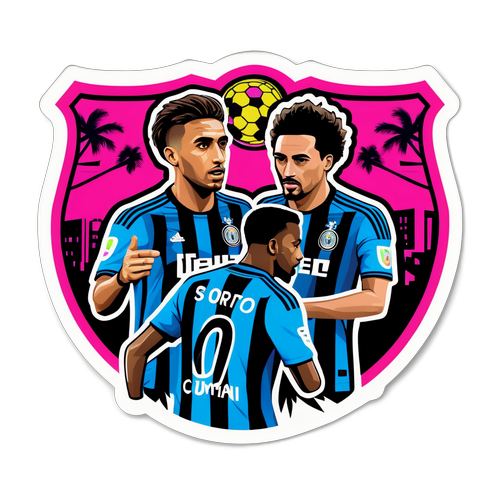 Tagpuan ng Inter Miami at FC Porto sa Street Art