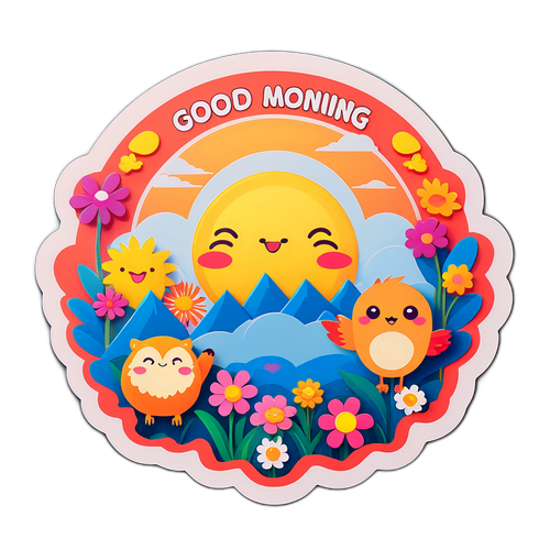 Magandang Umaga Sticker