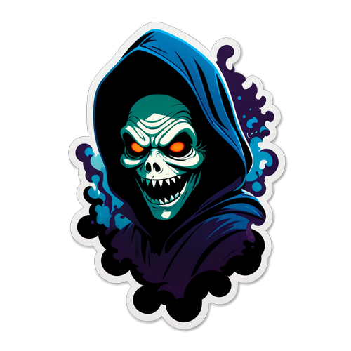 Bayangan Menakutkan! Sticker 'Speak No Evil' Ini Penuh dengan Kengerian yang Membekukan Darah!