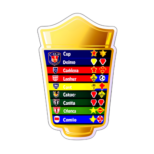 Sticker danh sách xếp hạng C1 Cup