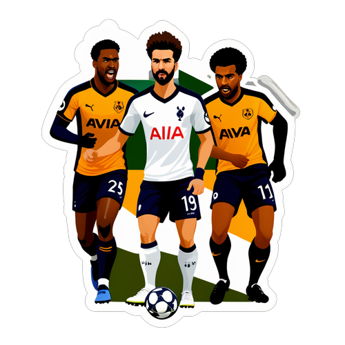 Un meci fictiv între Tottenham și Wolverhampton