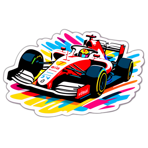 Formule 1 Race Sticker