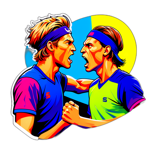 Intenso Momento di Rivalità tra Sinner e Shapovalov