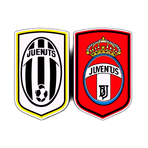 Stylový sticker Juventus vs Benfica