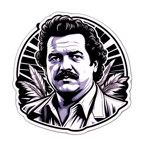 Pablo Escobar Tribute Sticker