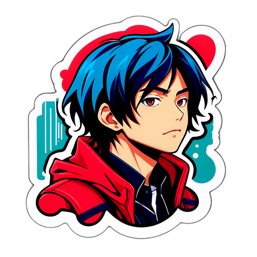 カズマ・マエダのファッションセンスを反映したトレンディなイラスト