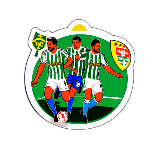 Sticker trận đấu giữa Betis và Getafe