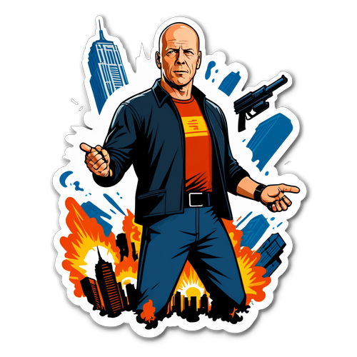 Heltemodig Bruce Willis