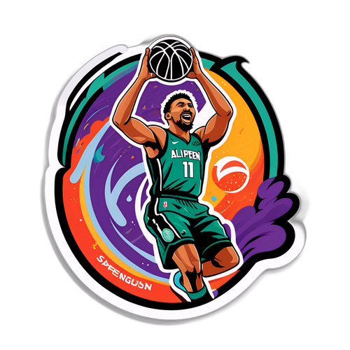 Dynamic Sticker ng Alperen Şengün sa Pag-iiskor ng Basket