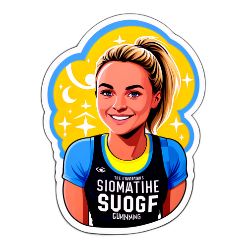 Inspirasyonal na Sticker ni Sophie Cunningham