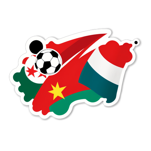 Stiker Dinamis Pertandingan Sepak Bola Singapore vs Vietnam