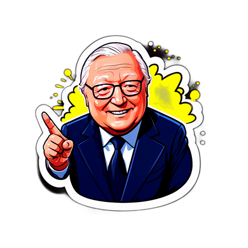 Sticker humoristique sur Jean-Marie Le Pen