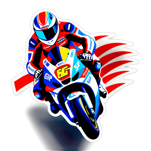 Sticker na Inspirado ng MotoGP