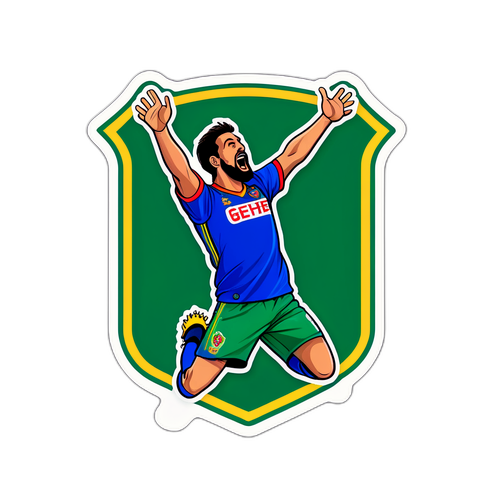 Σχεδιασμός αυτοκόλλητου για το παιχνίδι Γκέταφε vs Έλτσε