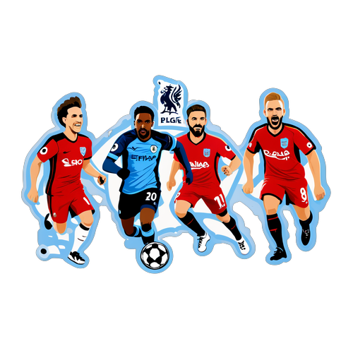 Premier League Action Sticker