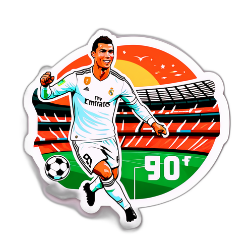 Cristiano Ronaldo en el Estadio #GOAT