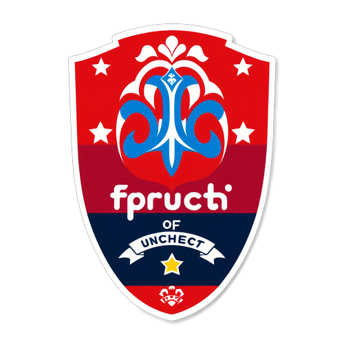 FC Utrecht Sticker met 'Proud of Utrecht'